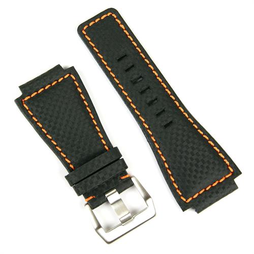 Bracelet pour ma rafale BellandRossWatchBandStrapBlkOrg.3